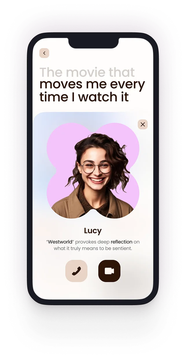 EchoLingua screen — Choose Partner
