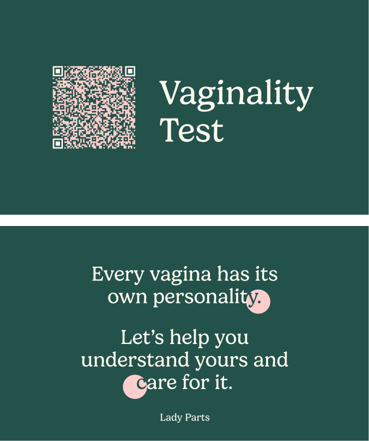 Vaginality Test Card - Front & Back